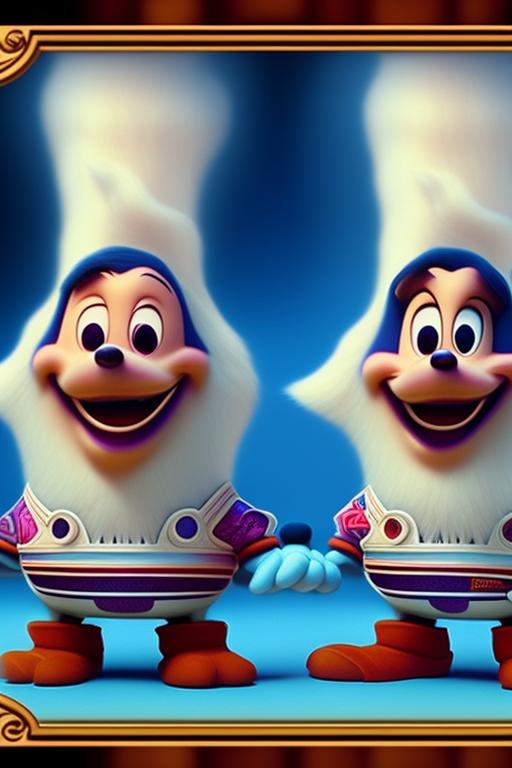 Объедини 2 изображения в Disney Pixar,где права смотрят с облаков с закатного неба на парня,а он плачет